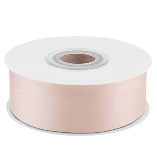 Лента атласная (2,5 см*22,85 м) Кремовый, 1 шт.