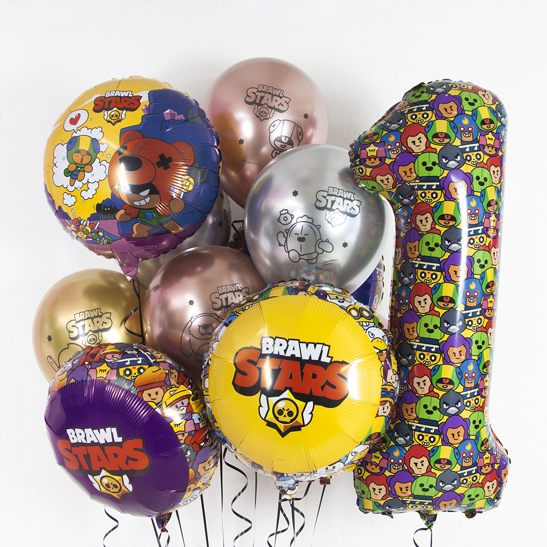 Шар (34''/86 см) Цифра, 1 Game Party, 1 шт. в уп.