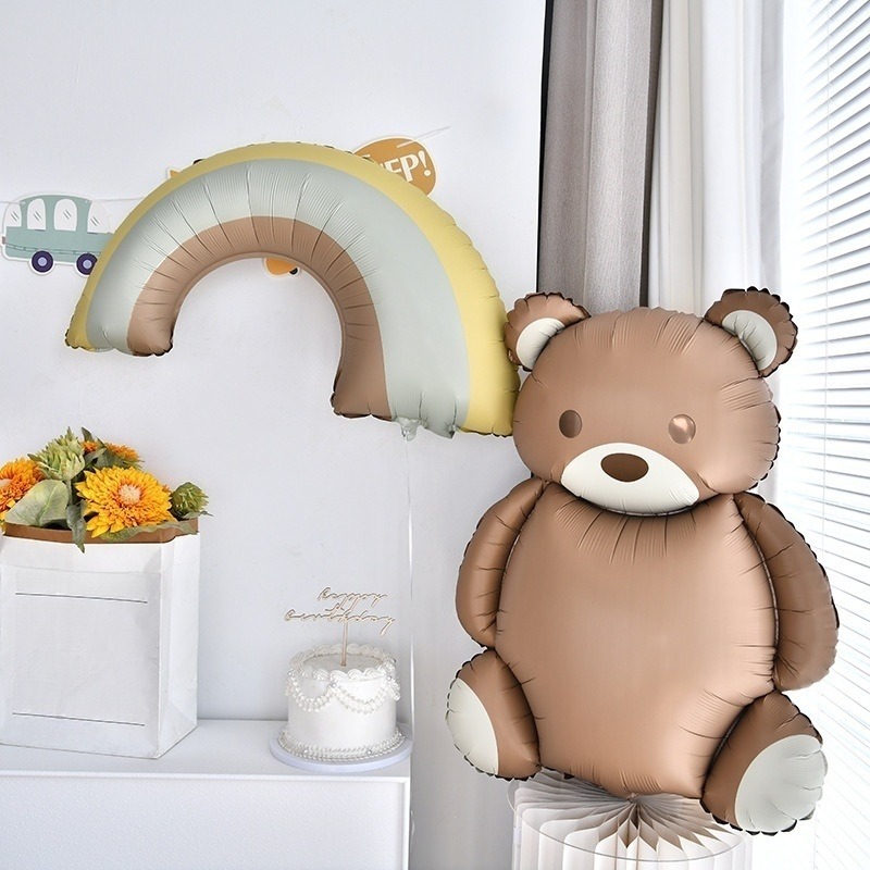 Шар (32''/81 см) Фигура, Радуга, Сатин, 1 шт.