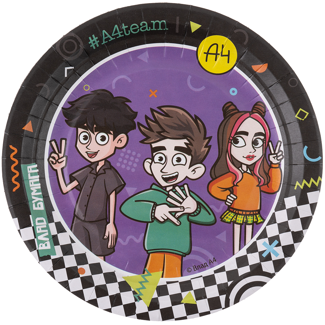 Тарелки (7''/18 см) Влад А4, 6 шт. Тарелки (7''/18 см) Влад А4, 6 шт.