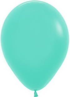 Шар (12''/30 см), Аквамарин (037), пастель, 12 шт.
