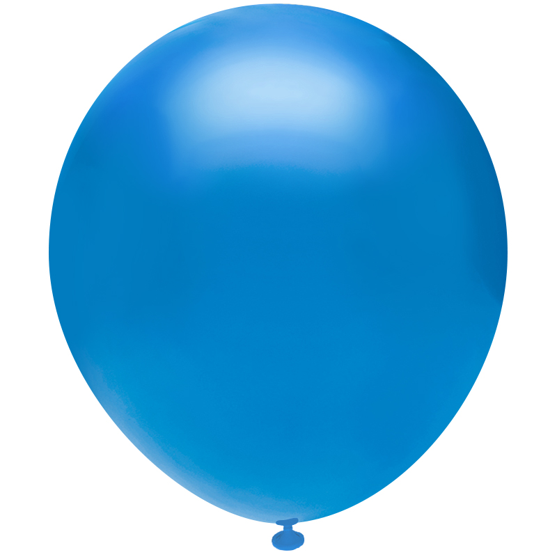Шар (18''/46 см), Синий (804), пастель, 25 шт.