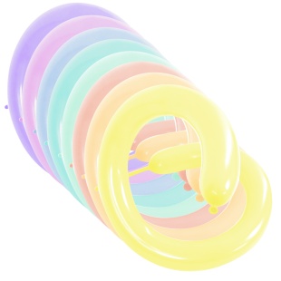 Шар (2''/5 см) ШДМ, Ассорти, макарунс, 100 шт.