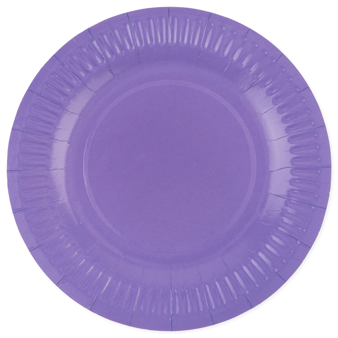 Тарелки (7''/18 см) Мастхэв, Сиреневый, 6 шт.