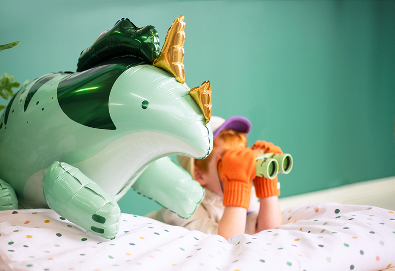Шар 3D (31''/79 см) Фигура, Динозавр, 1 шт. в уп.
