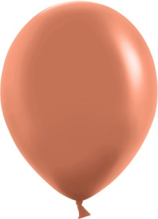 Шар (10''/25 см), Терракотовый, пастель, 100 шт.