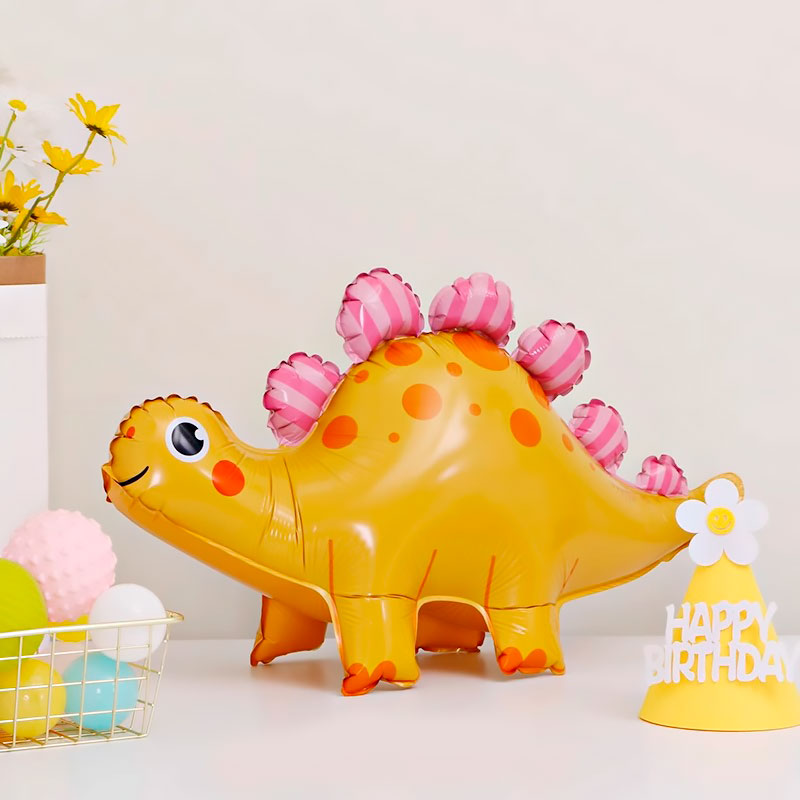 Шар 3D (22''/56 см) Фигура, Маленький динозавр, 1 шт.