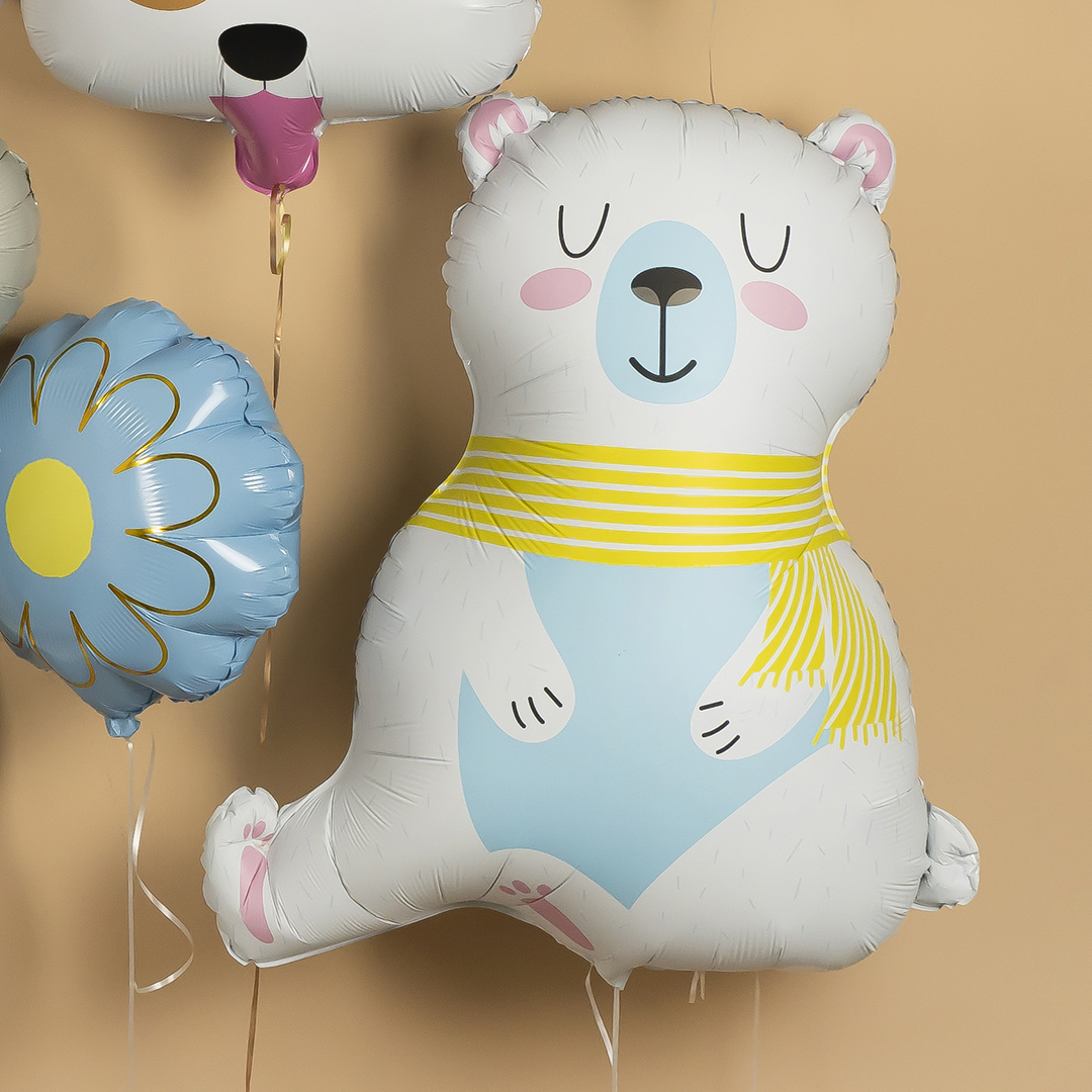 Шар (37''/94 см) Фигура, Полярный медведь, 1 шт.