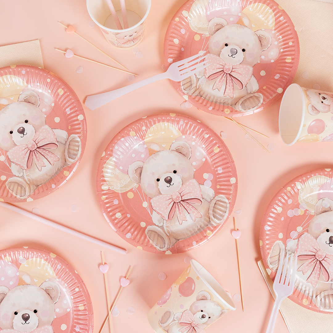 Стаканы (250 мл) Милый мишка, 6 шт.