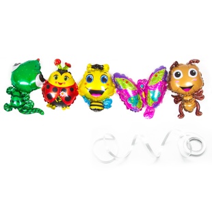 Шар Гирлянда (36''/91 см) Фигура, Букашки, 2 шт. в уп.