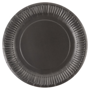 Тарелки (9''/23 см) Мастхэв, Черный, 6 шт.