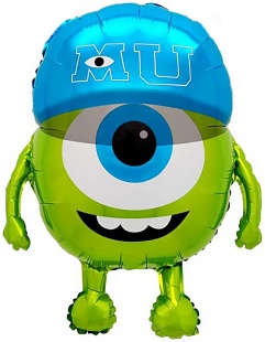 Шар (23''/58 см) Фигура, Монстрик Майк, 1 шт.