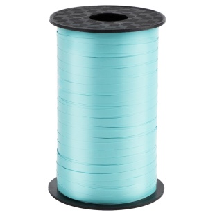 Лента полипропиленовая (0,5 см*250 м) Небесно-голубой, Лаковый, 1 шт.