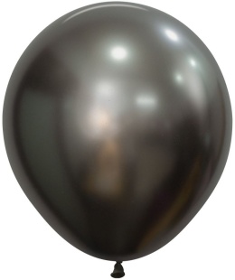 Шар (18''/46 см), Полуночный Серый (880), шелк, 6 шт.