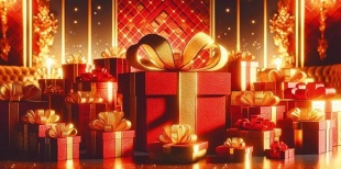 Конверты для денег, Роскошные подарки, 10 шт.