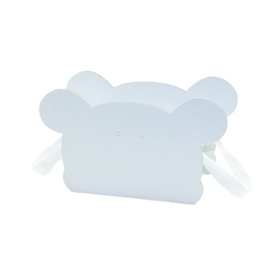 Коробка подарочная Ушки, Белый, 25*11*15 см, 1 шт. 