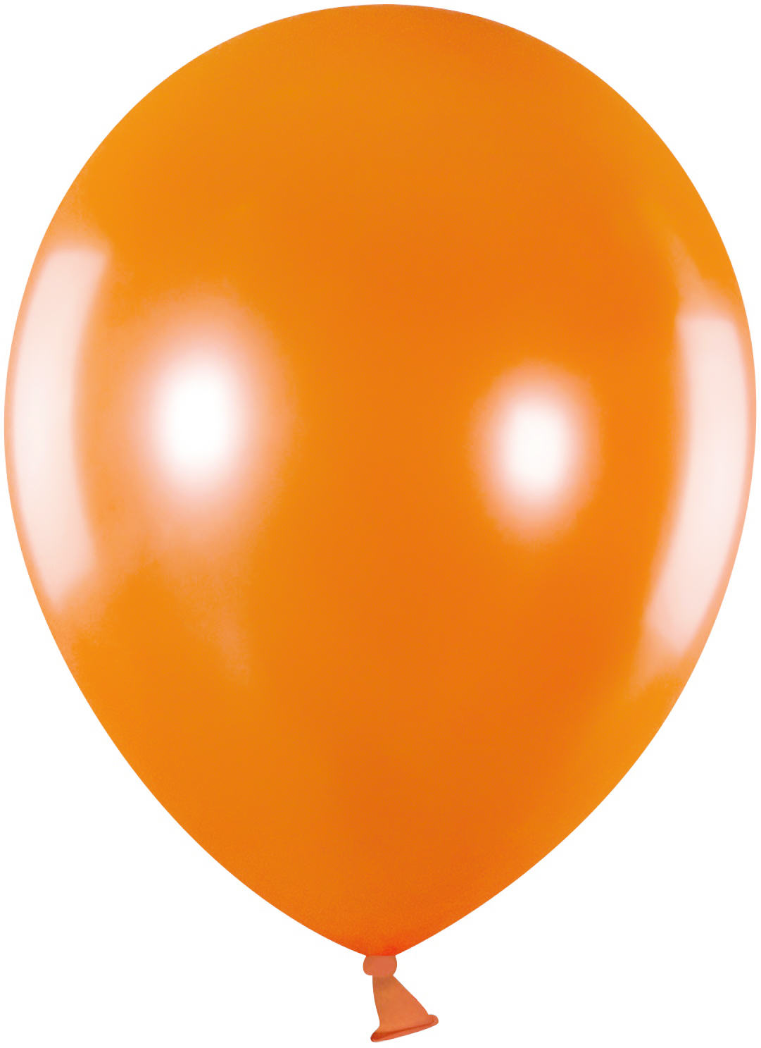 Шар (12''/30 см), Оранжевый, металлик, 100 шт.
