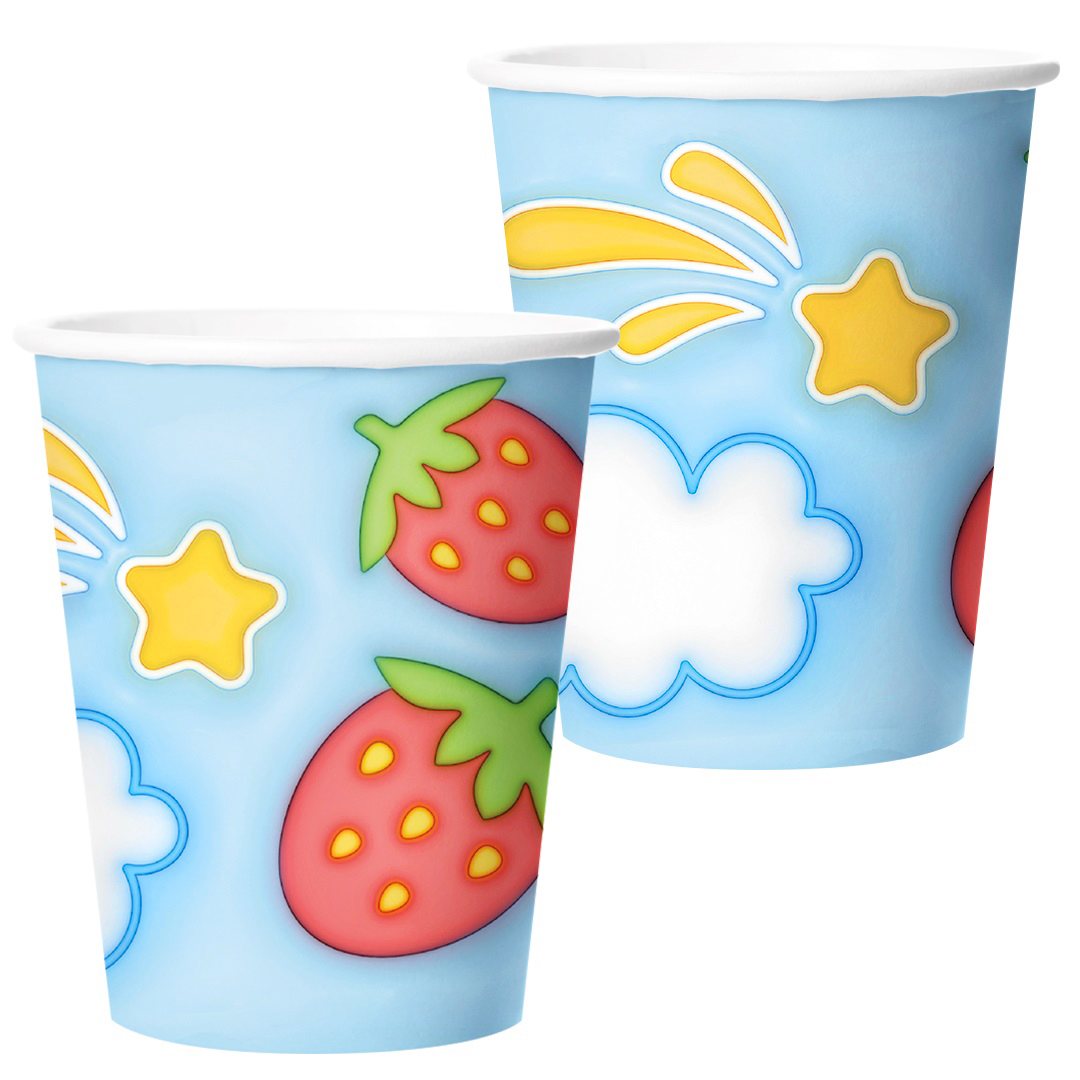 Стаканы (250 мл) Сладкий праздник, 6 шт.