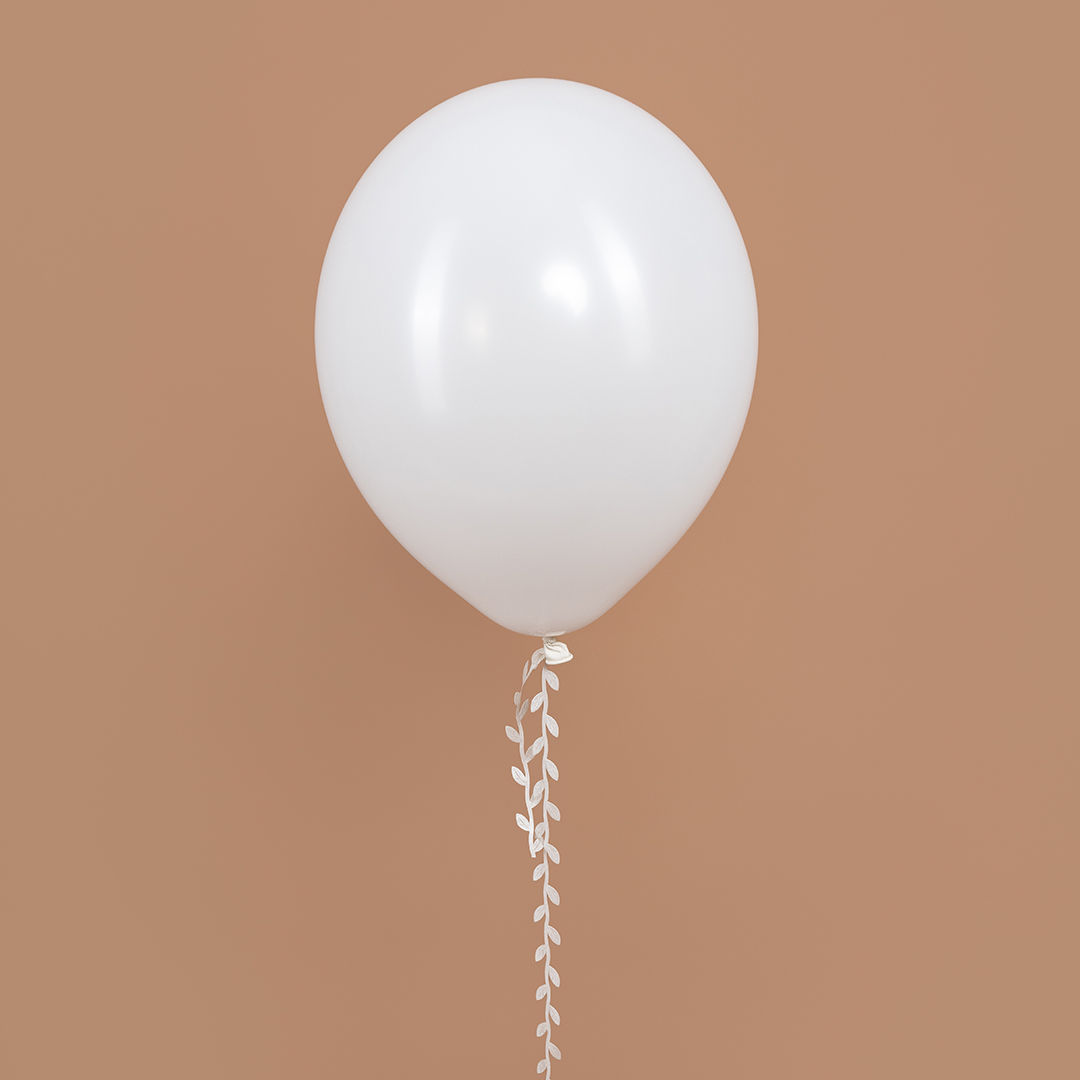 Лента декоративная (2,5 см*10,97 м) Изящные листья, Кремовый, 1 шт.