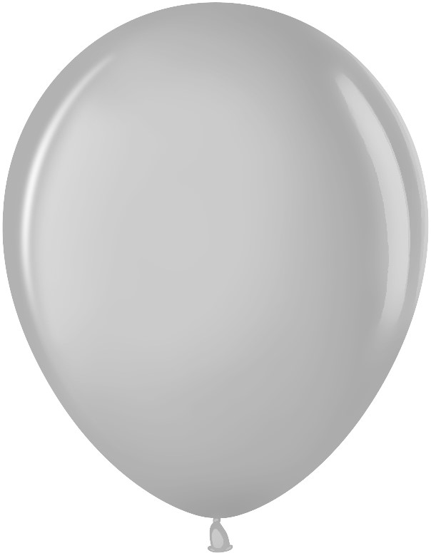 Шар (5''/13 см) Серебро (801), металлик, 100 шт.