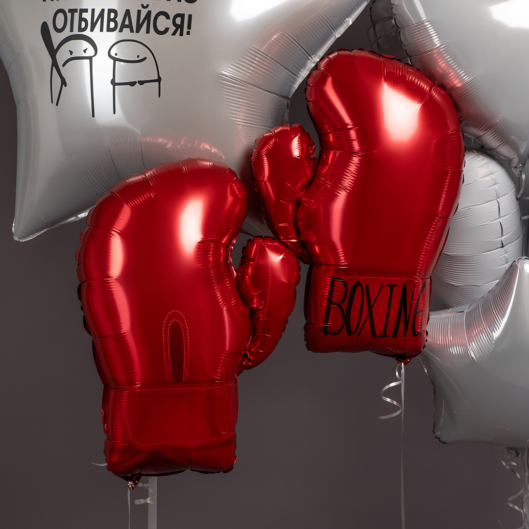 Шар (26''/66 см) Фигура, Боксерская перчатка, 1 шт.
