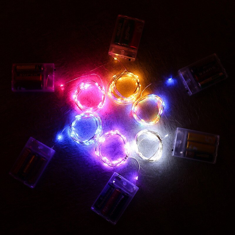 Светодиодная гирлянда, Роса 50 Led, IP14, 5 м. Белый, 1 шт.