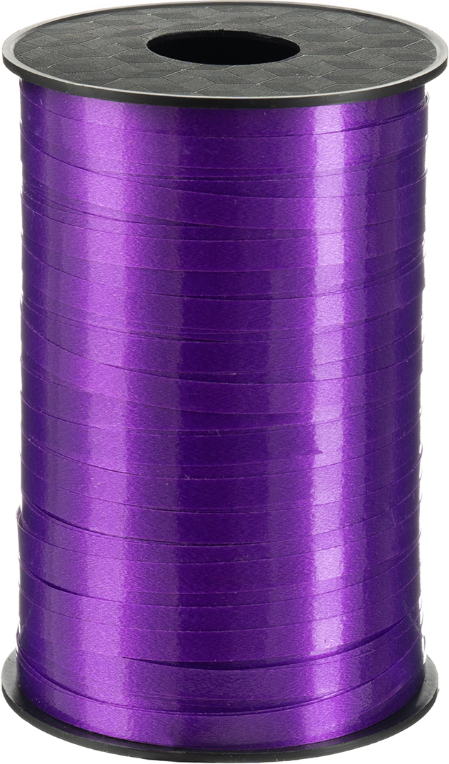 Лента полипропиленовая (0,5 см*250 м) Фиолетовый, Лаковый, 1 шт.