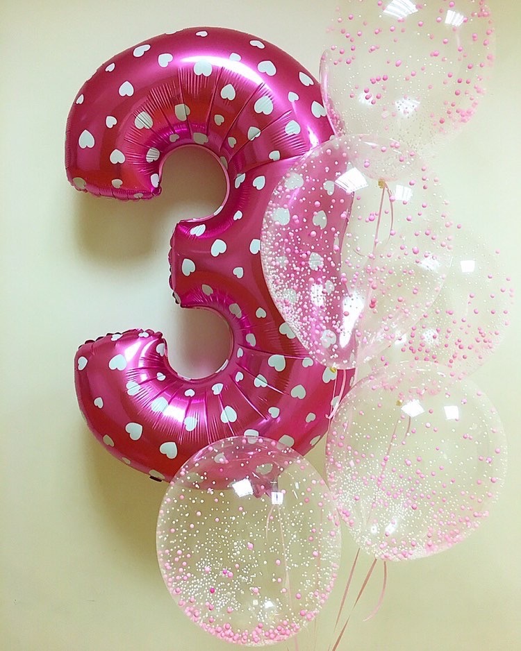 Шарики пенопласт, Розовый, 6-8 мм, 10 гр.