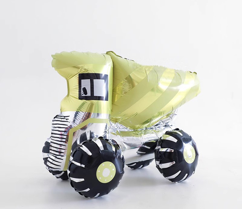 Шар 3D (25''/64 см) Фигура, Самосвал, 1 шт. в уп.