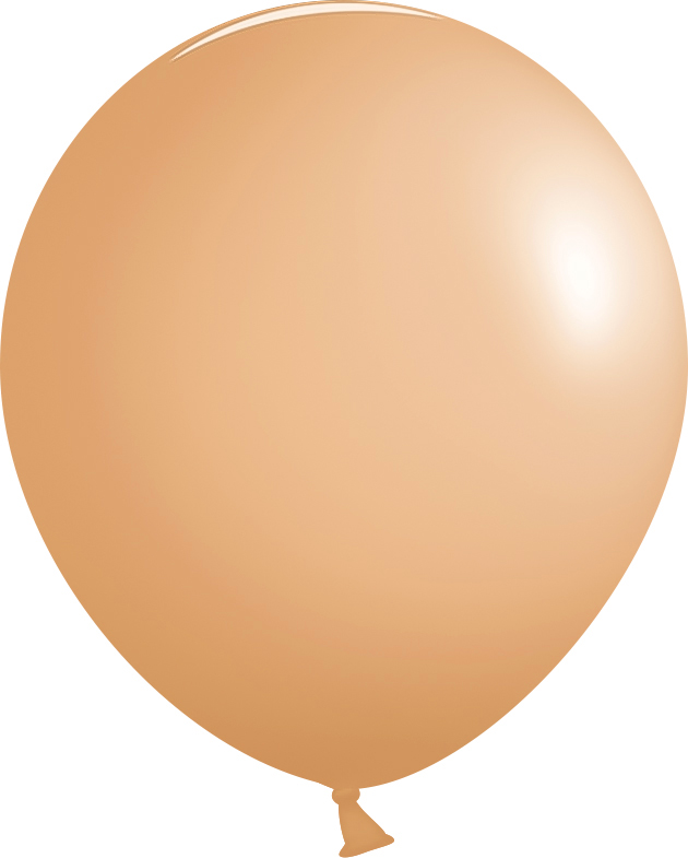 Шар (18''/46 см), Бежевый, пастель, 25 шт.