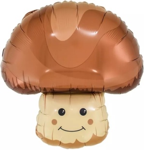 Шар (23''/58 см) Фигура, Гриб Боровик, 1 шт.