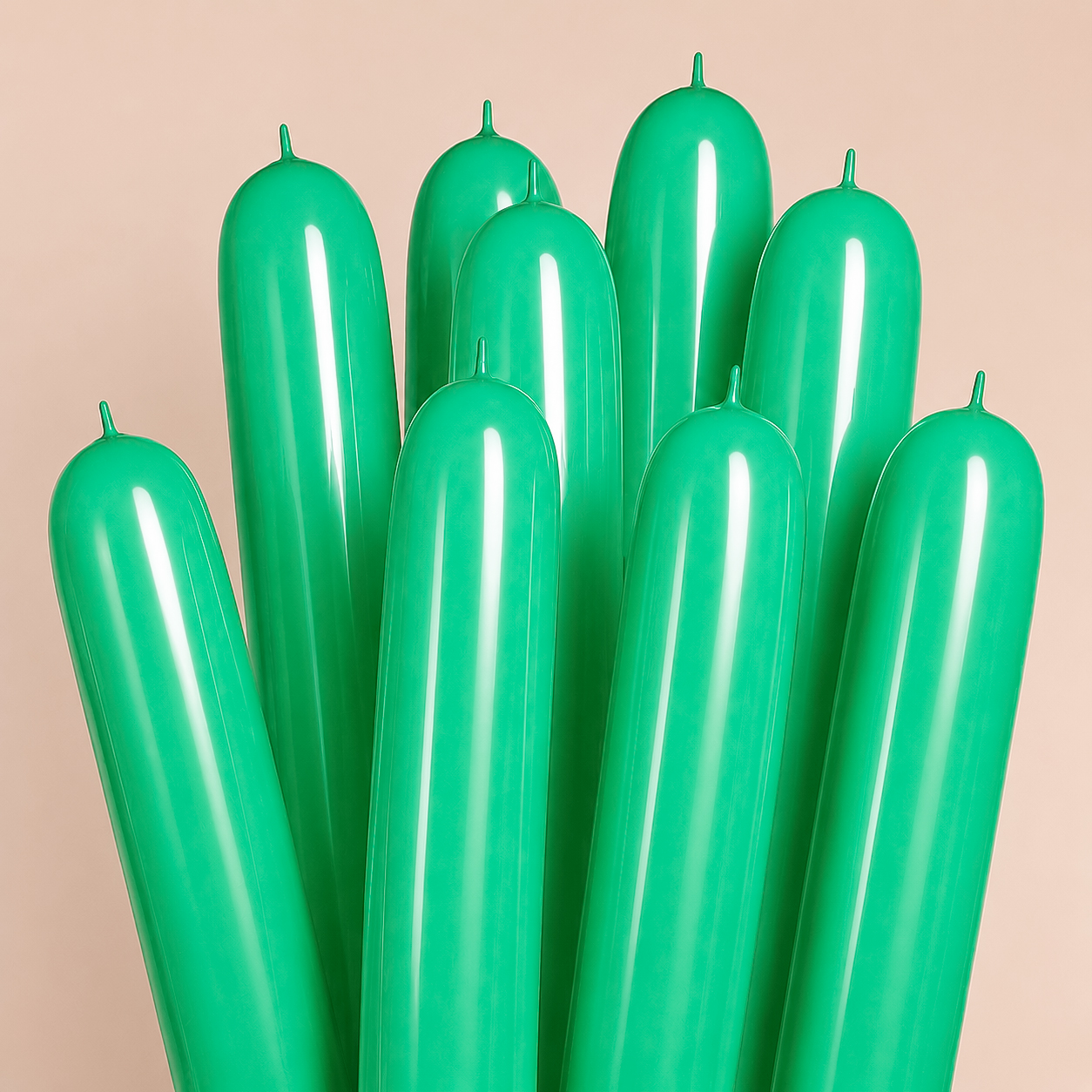 Шар (6''/15 см) ШДМ, Зеленый (030), пастель, 20 шт.