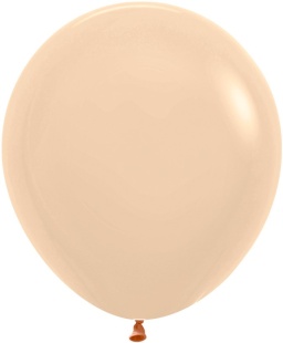 Шар (18''/46 см), Персик Малибу (660), макарунс, 25 шт.