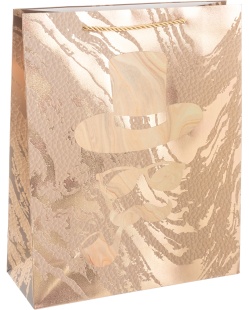 Пакет подарочный, 210гр, Мистер Икс, Дизайн №3, Металлик, 41,5*30*12 см, 1 шт.