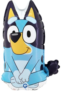 Шар (14''/36 см) Мини-фигура, Щенок Блуи, 1 шт.