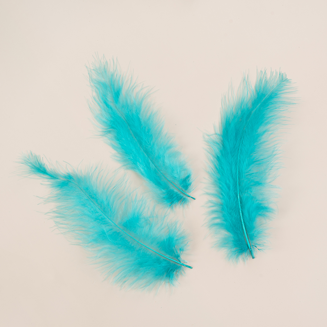 Перья, Премиум, Тиффани, 12-15 см, 30 шт.
