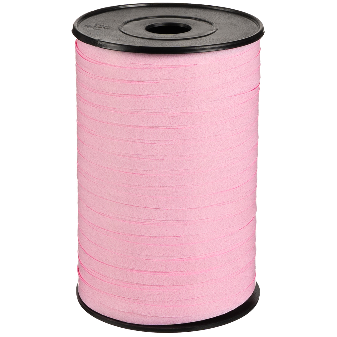 Лента полипропиленовая (0,5 см*500 м) Пудровый/Розовый, 1 шт.