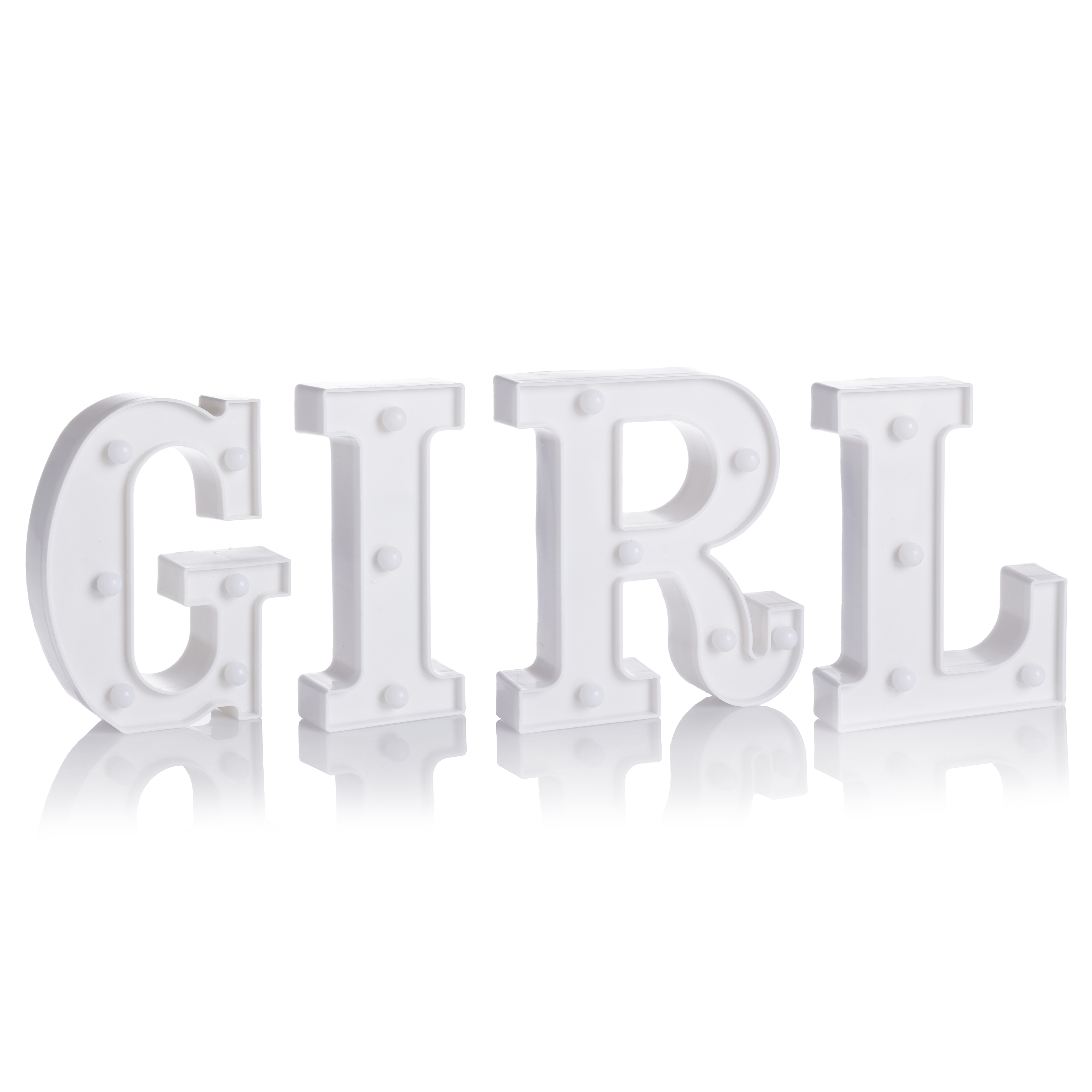 Набор световых фигур GIRL, 16 см. Белый, 1 шт. Набор световых фигур GIRL, 16 см. Белый, 1 шт.