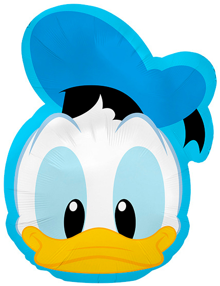 Шар (22''/56 см) Фигура, Утенок Дак, 1 шт.