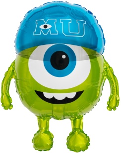 Шар (23''/58 см) Фигура, Монстрик Майк, 1 шт.