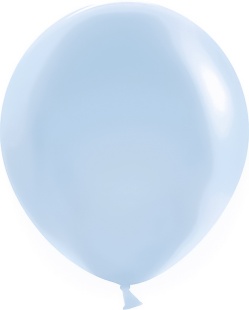 Шар (18''/46 см), Воздушно-голубой, макарунс, 25 шт.