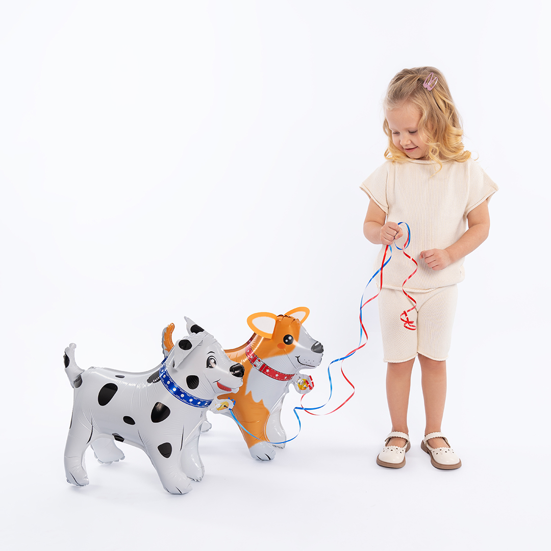Шар 3D (23''/58 см) Фигура, Далматинец, 1 шт. в уп.
