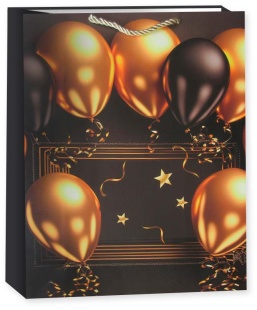 Пакет подарочный, 210гр, Праздничные шары, Дизайн №2, 32*26*10 см, 1 шт.