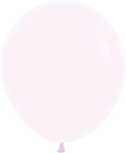 Шар (18''/46 см), Нежно-розовый (609), макарунс, 25 шт.