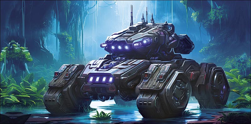 Конверты для денег, Космический вездеход, 10 шт.