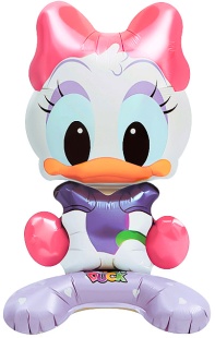 Шар 3D (24''/61 см) Фигура на подставке, Утенок Дейзи, 1 шт. в уп.