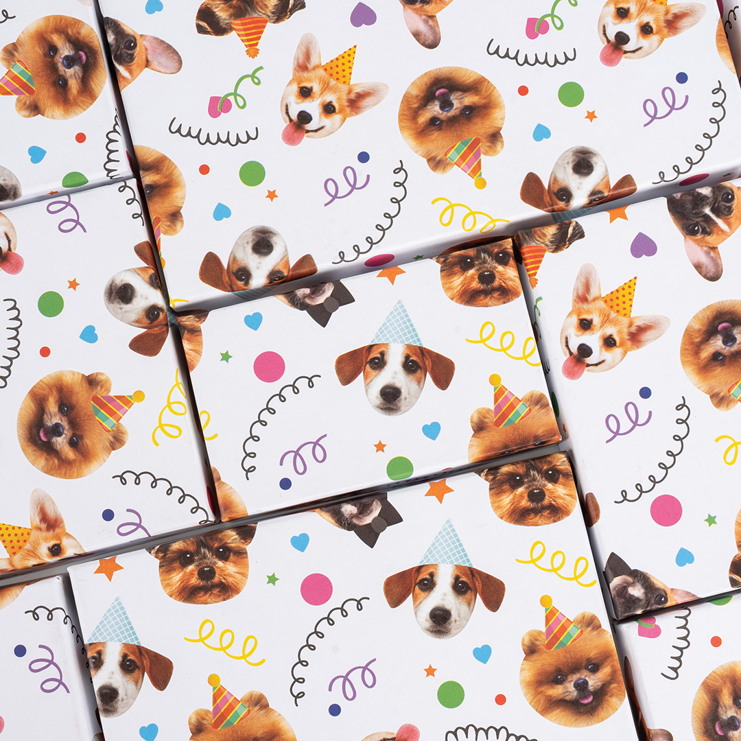 Набор коробок Собачки, 33*20*13 см, 10 шт. в упак. 