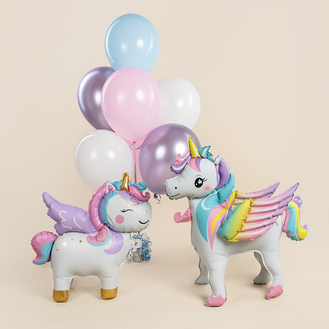 Шар 3D (24''/61 см) Фигура, Нежный единорог, 1 шт. Шар 3D (24''/61 см) Фигура, Нежный единорог, 1 шт.