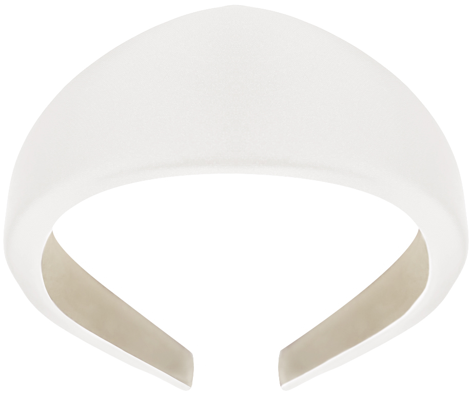Ободок, Кокошник, Белый, 1 шт. 