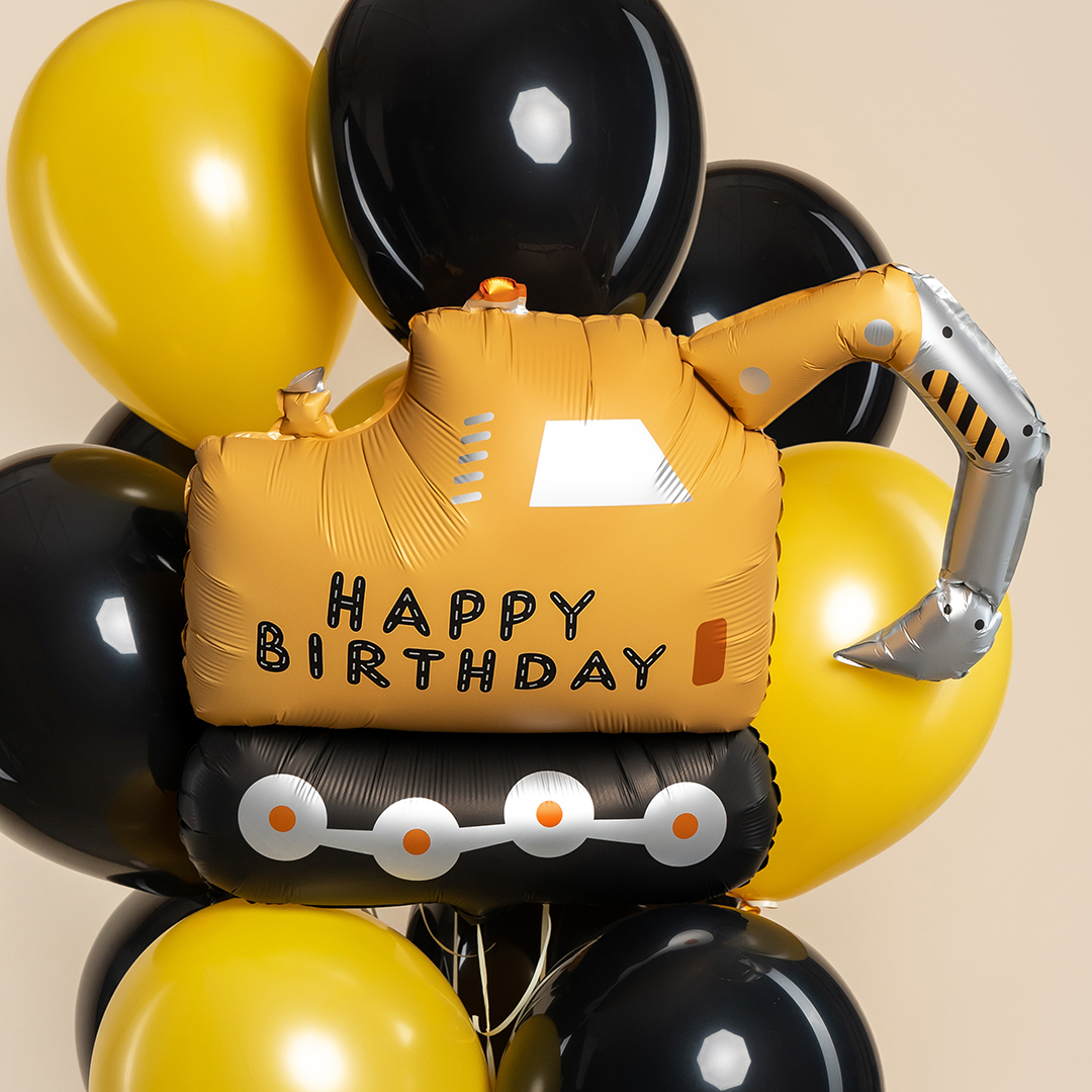 Шар (41''/104 см) Фигура, Экскаватор, 1 шт.